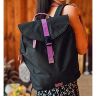 vuch backpack black polyester