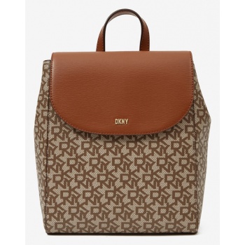 dkny bryant backpack brown synthetic