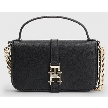 tommy hilfiger handbag black 100% polyurethane σε προσφορά