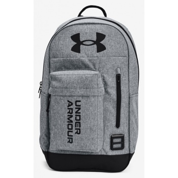 under armour halftime backpack grey 100% polyester σε προσφορά