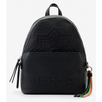 desigual aquiles mombasa mini backpack black outer part 