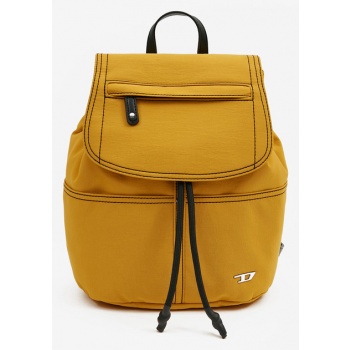 diesel backpack yellow polyamide, polyurethane