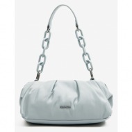 calvin klein handbag blue polyamide, recycled polyester, polyurethane