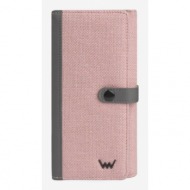 vuch gwendaline wallet pink recycled oxford