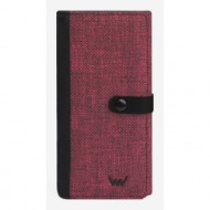 vuch panthesilea wallet red recycled oxford
