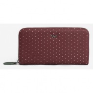 vuch crissy wallet red recycled polyester
