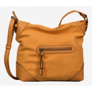 tom tailor caren handbag yellow 100% polyurethane