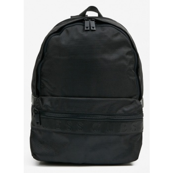 guess backpack black textile