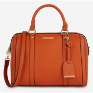 geox handbag orange outer part - polyurethane; outer part 1 - polyurethane; lining - polyester; exte
