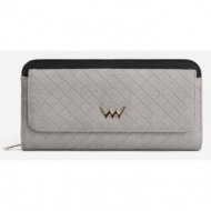 vuch janga wallet grey polyester, artificial leather