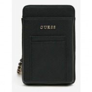 guess phone pouch phone case black artificial leather