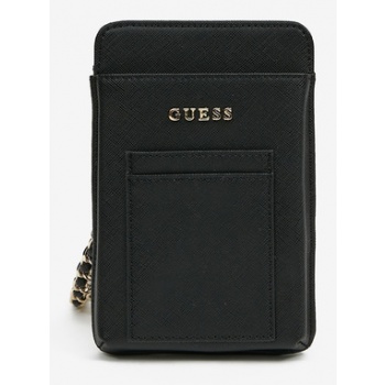 guess phone pouch phone case black artificial leather σε προσφορά