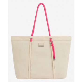 tommy jeans bag beige recycled nylon σε προσφορά