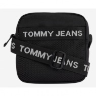tommy jeans essential cross body bag black recycled polyester