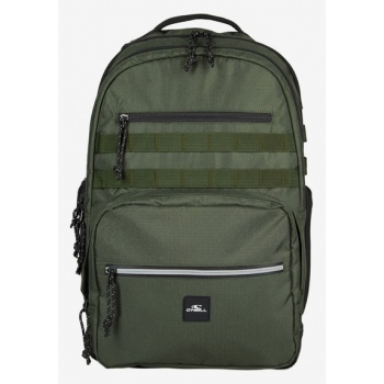 o`neill bm president backpack green 100% polyester σε προσφορά