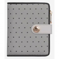 vuch manche wallet grey artificial leather