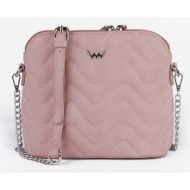 vuch marlow handbag pink outer part - 100% polyurethane; inner part - 100% polyester