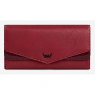 vuch venti wallet red artificial leather