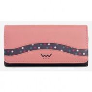 vuch brisis wallet pink artificial leather