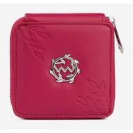 vuch peira wallet pink artificial leather