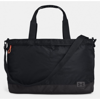 under armour essentials signature tote bag black 50% nylon σε προσφορά