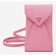 guess handbag pink polyurethane