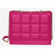 pieces becks handbag pink main part - polyester; surface treatment - polyurethane
