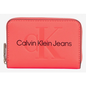 calvin klein jeans wallet red polyurethane σε προσφορά