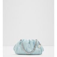 aldo almasa handbag blue polyester, polyuretane