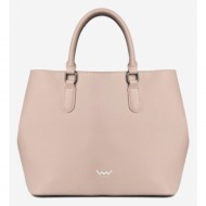 vuch powder handbag beige outer part - 100% genuine leather; inner part - 100% polyester