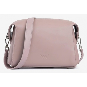 vuch malte handbag pink outer part - 100% genuine leather; σε προσφορά
