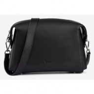 vuch lison handbag black outer part - 100% genuine leather; inner part - 100% polyester