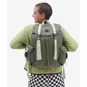 vans basecamp backpack green 100% polyester σε προσφορά