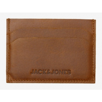 jack & jones side wallet brown buffalo leather σε προσφορά