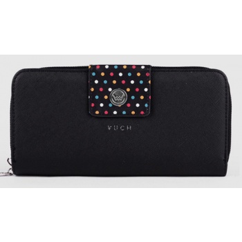 vuch judy jasmine wallet black outer part - 100% pvc; inner σε προσφορά