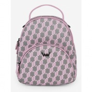 vuch ezio backpack pink artificial leather