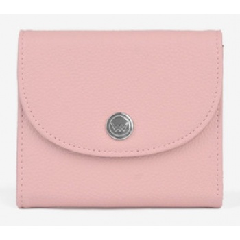 vuch oula wallet pink genuine leather σε προσφορά