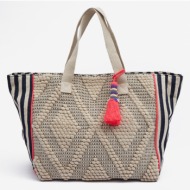 orsay bag beige cotton, polyester