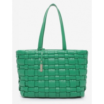 tamaris lorene handbag green polyurethane, polyester σε προσφορά