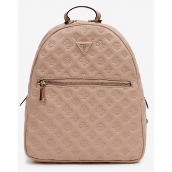 guess vikky backpack pink artificial leather