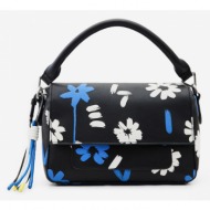 desigual margy phuket mini handbag black outer part - recycled polyurethane; lining - polyester