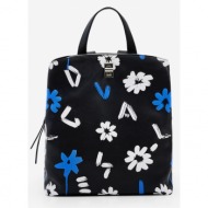 desigual margy sumy mini backpack black outer part - recycled polyurethane; lining - polyester