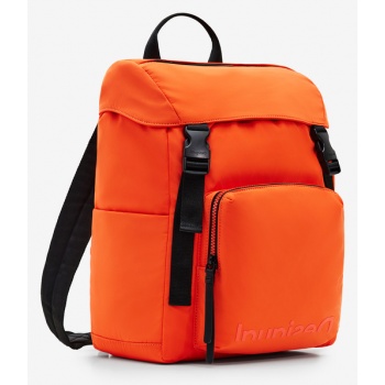 desigual nayarit backpack orange 100% polyester σε προσφορά