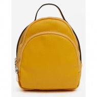 orsay backpack yellow polyurethane