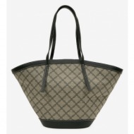 orsay handbag grey polyester, polyuretane