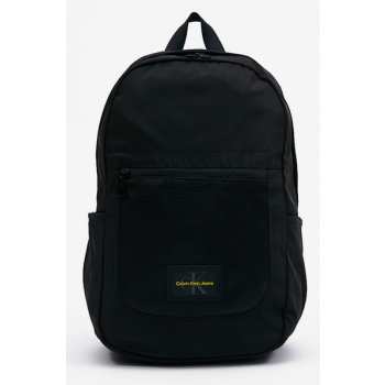 calvin klein jeans backpack black recycled polyester σε προσφορά