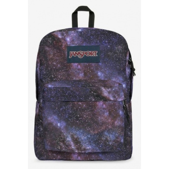 jansport superbreak one backpack violet 100% polyester