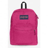 jansport superbreak one backpack pink 100% polyester