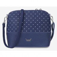vuch cara dotty handbag blue artificial leather