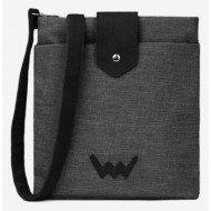 vuch vigo handbag grey textile